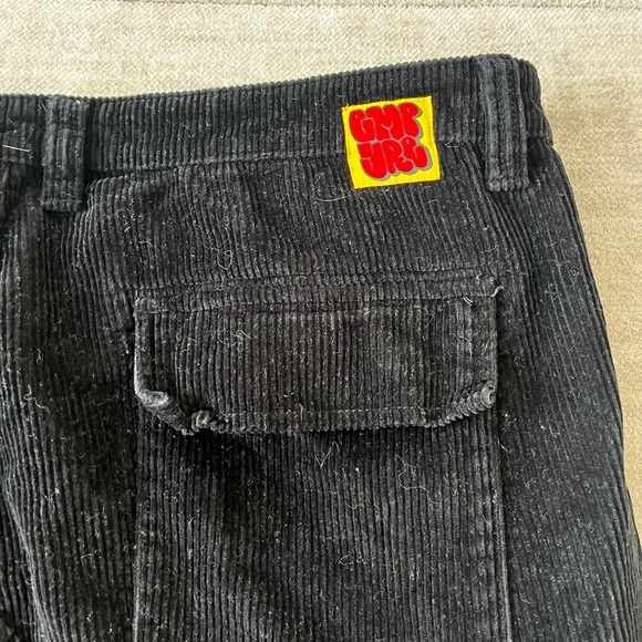 Empyre Black Corduroy Cargo Skate Pants size 44 - Picture 12 of 12